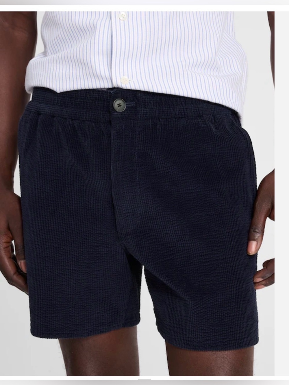 Madewell Everywear Short in Seersucker Corduroy